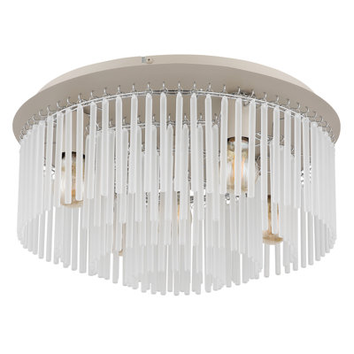 Glass Flush Mount