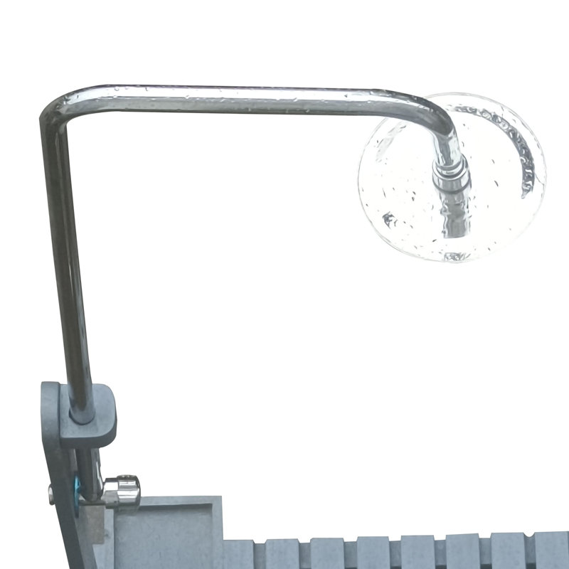 Freestanding Outdoor Shower, Grey