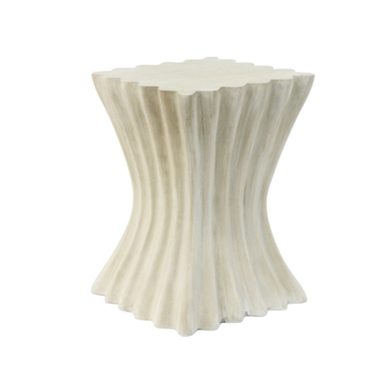 Archaistic Wavy Side Table