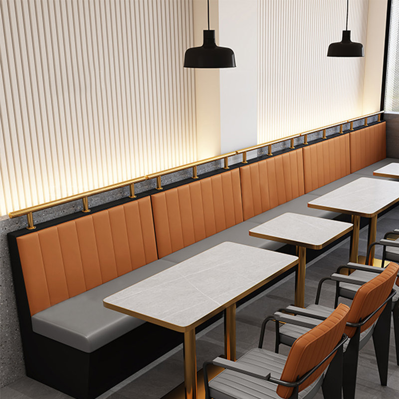 Banc de bar en similicuir