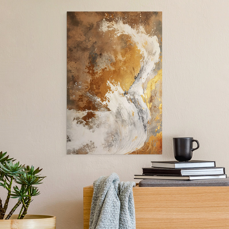 Série ABSTRACT CDXLIV - Impression sur toile seulement - NON CADRE
