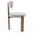 Aymer Fabric Side Chair in Gray
