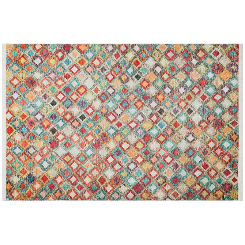 Tapis intérieur / extérieur en coton Sprage, Rectangle 5 pi 3 po x 7 pi 7 po