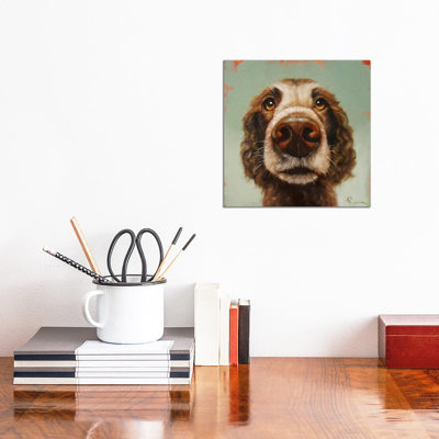 Life As A Pig IV by Lucia Heffernan - Wrapped Canvas Print