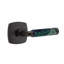 Select Round Door Lever with Square Rosette-1336010961-1336010962