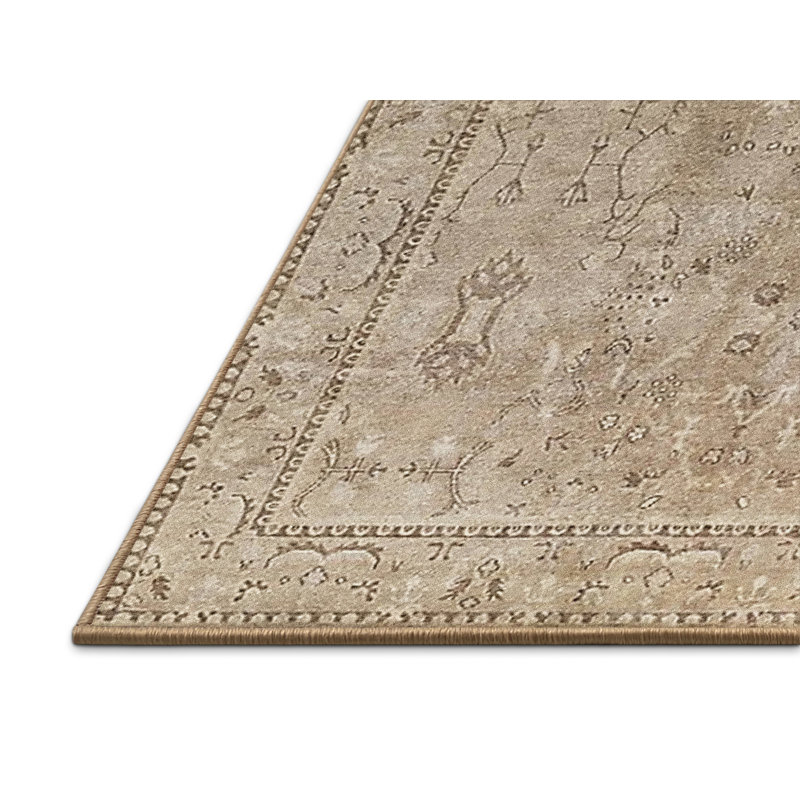 Tapis oriental beige Itzel, Rectangle 2 pi x 3 pi