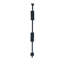 22-1/4" Forged Iron Cane Bolt Latch