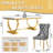 Rectangular 70.1"L X 35"W Dining Set (Set Of 7)-111570813