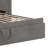 Daybed With Extended Pop Up Trundle-1804370669