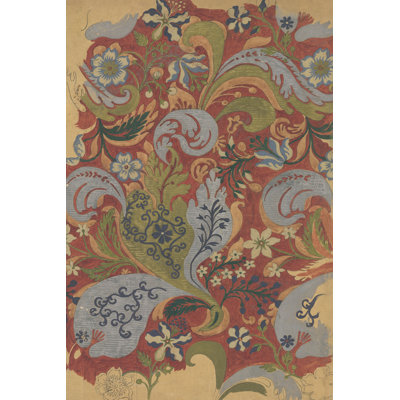 Vintage Design Sketch V by Baxter Mill Archive - Wrapped Canvas Painting