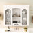 Bathroom Wall Mounted Dish, White, Adjustable Shelving For Accessories , Shelf System