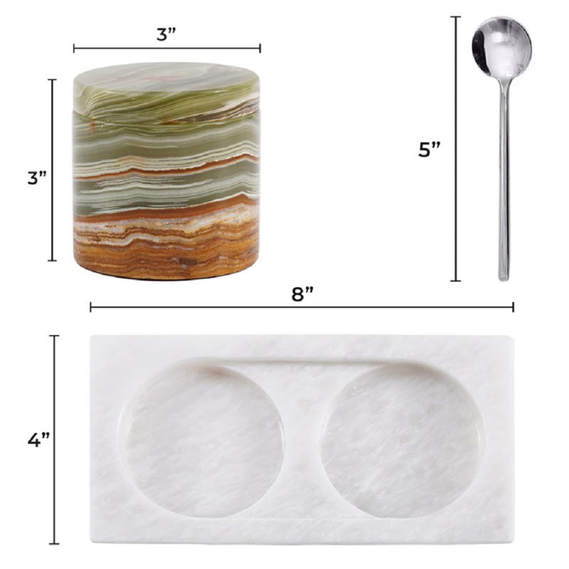 Salt Cellar  With Tray