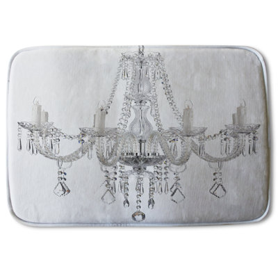 Guerrier Non-Slip Backing Bath Rug