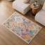 Sterne Machine Woven Beige/Blue/Orange/Pink/Teal/Yellow Indoor Rug-1578129426