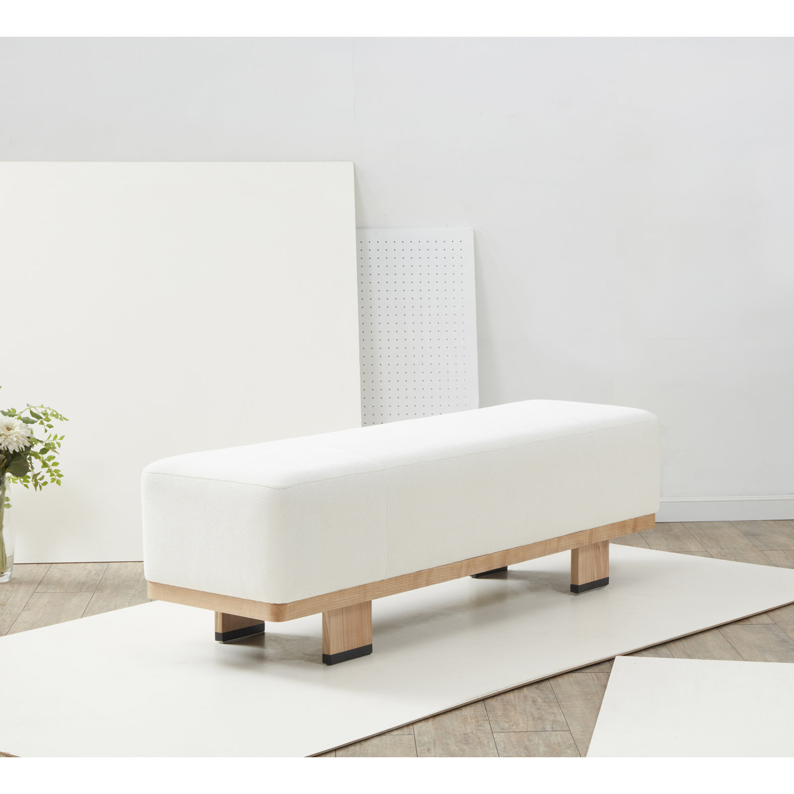 Lilli Bench, Natural/Black