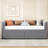 Krishana Twin Size Upholstered Daybed with Ergonomic Design Backrest and 2 Drawers-784913921