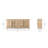 Rowan 91" Reclaimed Pine 4-Door Crossbar Sideboard Cabinet