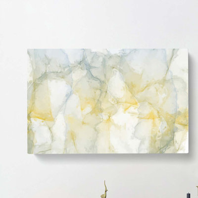 Sunrise Spirit In Abstract - Wrapped Canvas Painting