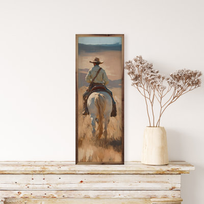 Western Riding Cowboy