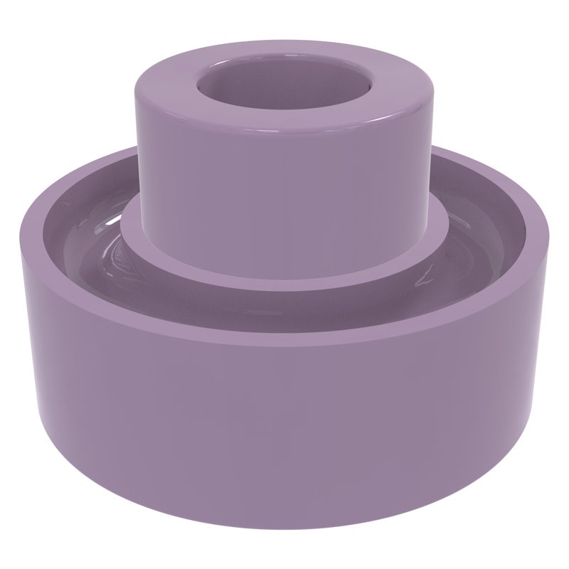 Brass Tabletop Tealight Holder, Lavender