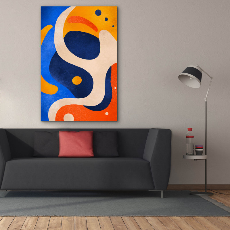 «Soft Abstraction» par Svetlana Aleynikova, art mural sur toile, H 60 po x l 40 po