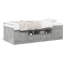 Vidaxl Daybed With Drawers Concrete Grey-202386996