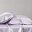 Drap de luxe 6 pièces en satin pour grand lit - froissé, texture douce, réduit la casse des cheveux, adapté pour les matelas de 16 po, avec 1 drap plat, 4 taies d'oreiller douces et moelleuses