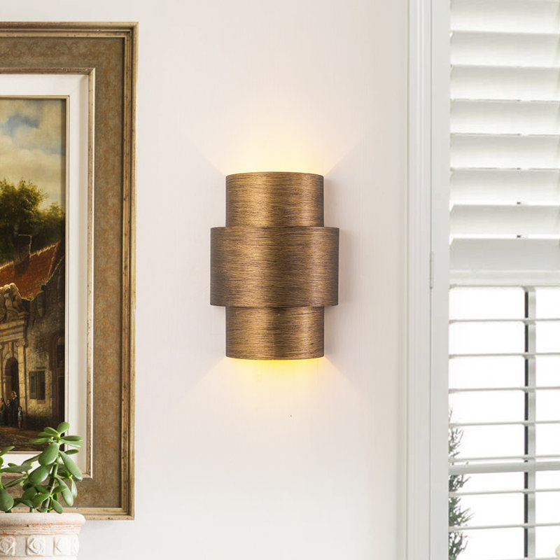 Vintage Gold 2-Light Wall Sconce