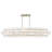 Rene 10 - Light Steel Dimmable Chandelier