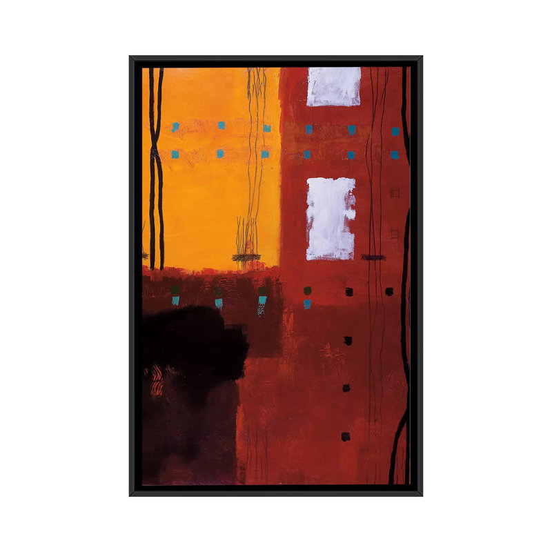 « assembler », reproduction sur toile, H 26 po x l 18 po x P 1,5 po, Toile avec cadre noir, Pas de tapis