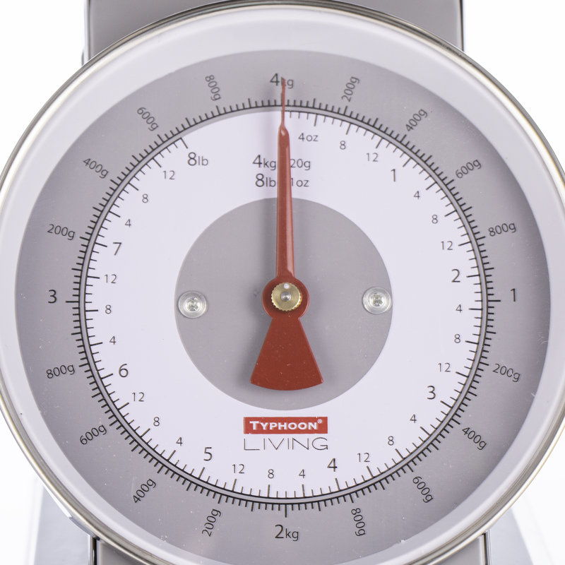 Living Mechanical Kitchen Scale, Grey