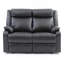 Causeuse élégante noire contemporaine-170348928