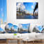 «Bright Manhattan Day Panorama - Coussin imprimé paysage urbain»-29828222-29854876