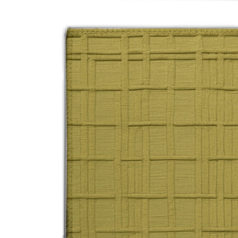 Tapis brun intérieur et extérieur Trellis, Rectangulaire 2 pi x 3 pi