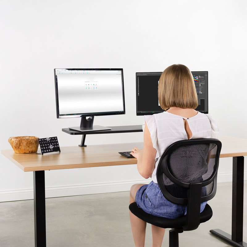 Clamp-on 40in Shelf Monitor Riser