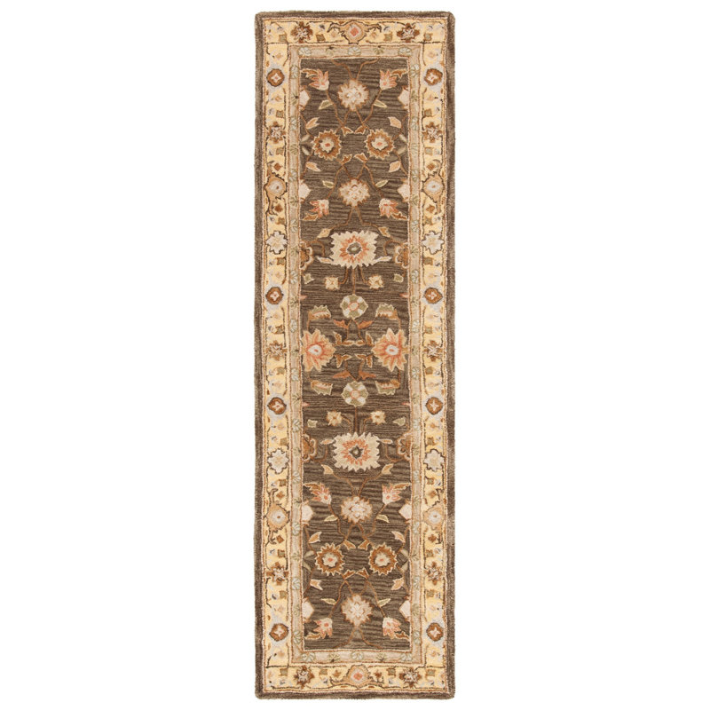 Tingley Hand Tufted Wool Oriental Rug, Runner 2'3" x 10'