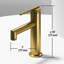 Sterling 7" H Single Handle Single Hole Bathroom Faucet-59866073