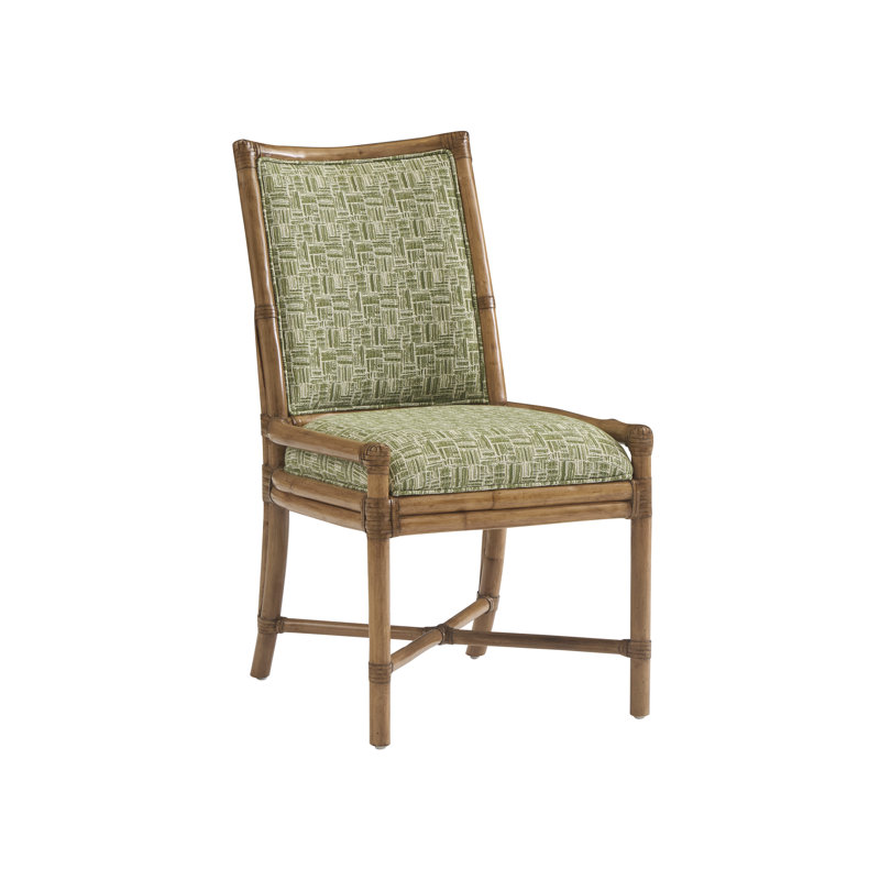 Key Biscayne Upholstered Dining Chair, Green