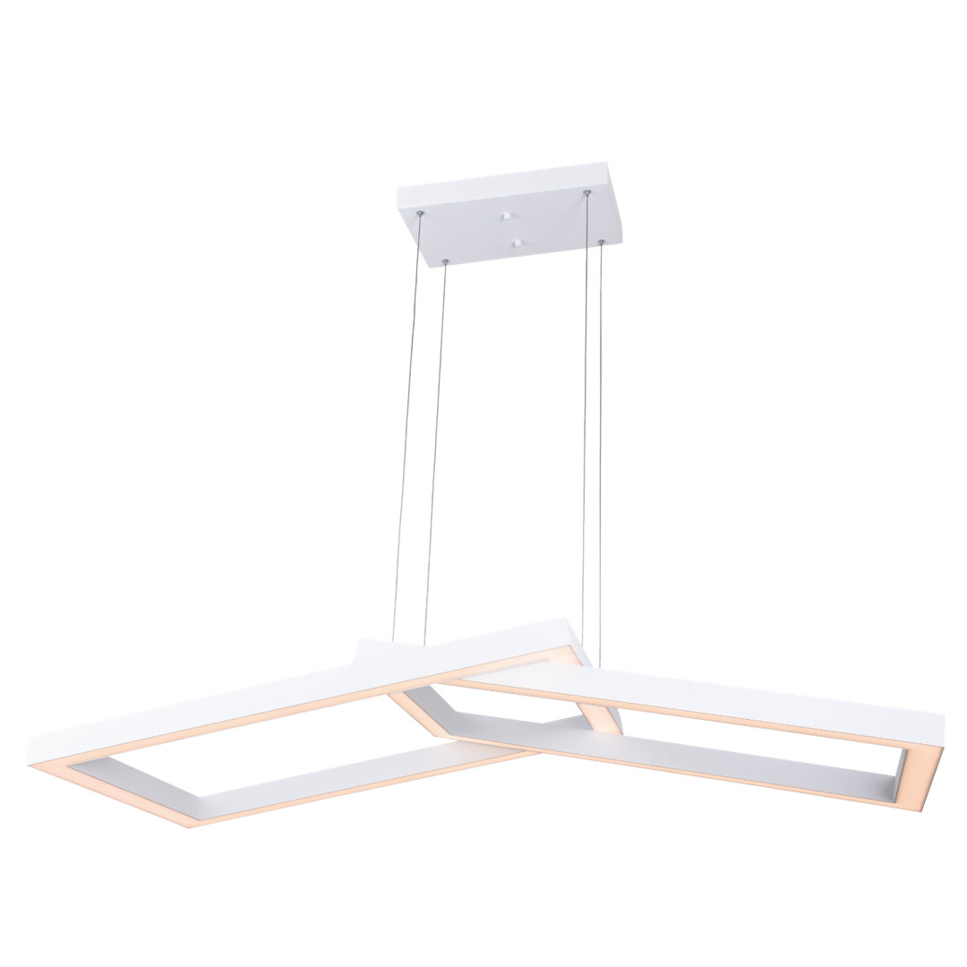 Cruse 1 - Light White LED Geometric Pendant