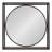 Ediline Metal Flat Mirror with Shelves-2130897455