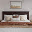 Lit plateforme en bois massif Madison avec pied de lit et tiroirs de rangement assortis -96140349-96140350
