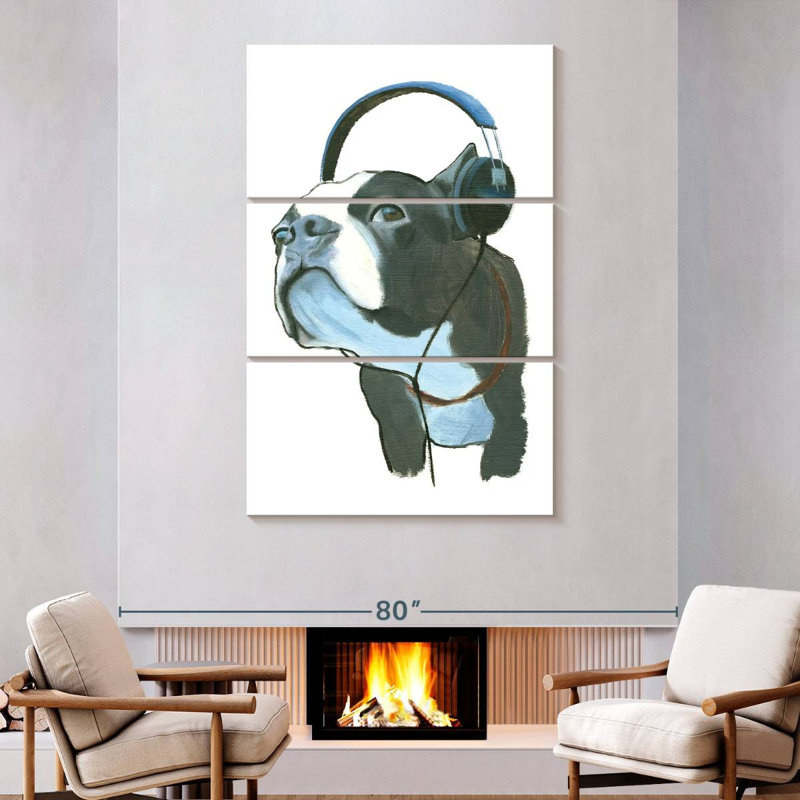 Brampt The Boys III, 74" H x 48" W