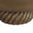 Trenza Spiraled Round Pedestal Bowl