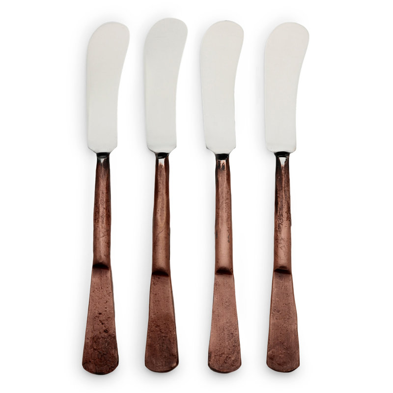 Couteau à beurre antique semiye 4 pièces Ensemble