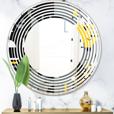 Wave Lips Fashion Modern Wall Mirror