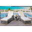 Chaise longue inclinable 2 pièces 2 pièces-1653353155