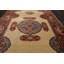 Tapis de couloir beige / brun en laine noué à la main de conception unique 2 pi 7 po x 17 pi 9 po Jarmen