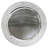 Sparkles Home 13" Strass Charger Plate | Glass Rhinestone Border | Stainless Steel | Round