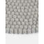 Round Solid Colour Wool Hand Woven Area Rug-38568227