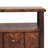 Lume Roasted Shelf Bedside Table